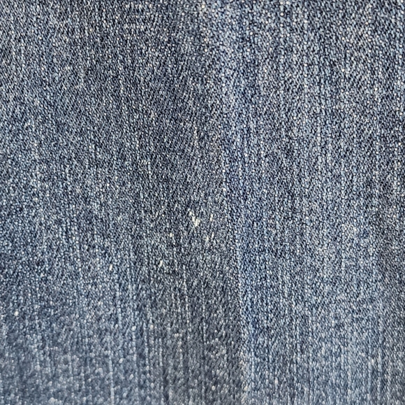 Machine Pour Neuf Mode Jeans Blue Wash Distressed Womens Sz 36 - Picture 5 of 16